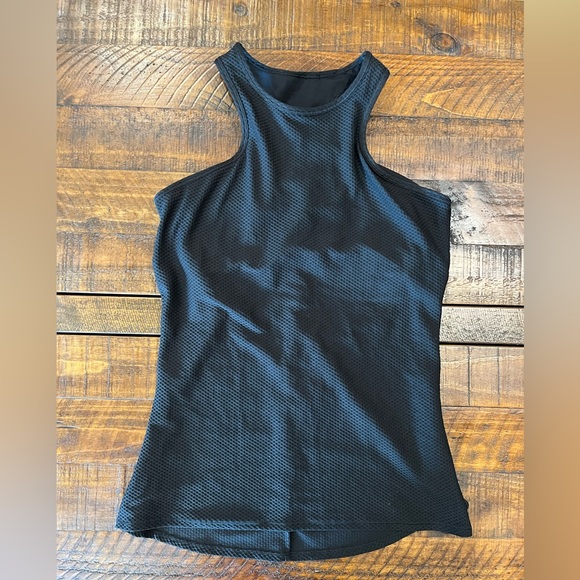 CALIA by Carrie Underwood Tops - CALIA by Carrie Underwood Black Mesh Tank Top
